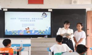 银滩镇：多彩阅读活动 共赴“世界读书日”之约